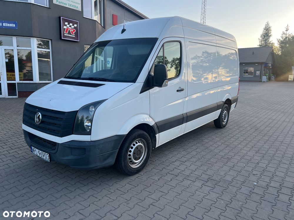 Volkswagen Crafter 177 koni tył napęd, hak3,5T 60 netto , f-vat - 2
