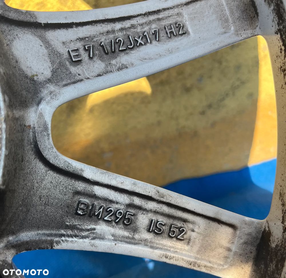 Koła Felgi Aluminiowe Komplet 7,5Jx17 ET52 5x112 BMW Nr Kat. A10 - 6