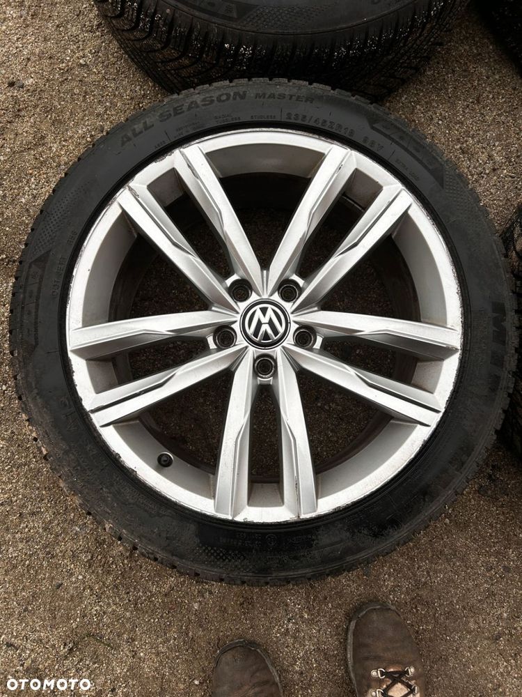 KOŁA FELGI ALUMINIOWE 18" VW PASSAT B8 8J ET44 3G0601025H SILVER ZIMA - 10