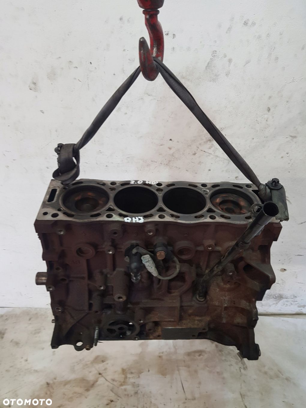 BLOK DÓŁ SILNIKA 2.0 HDI 2.0 HDI RHJ 10DYUR CITROEN PEUGEOT 136KM - 1