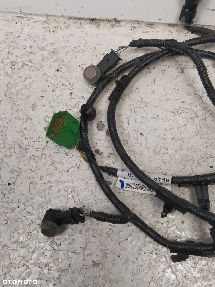JAGUAR XF II X260 KABEL WIĄZKA PRZEWODY PDC + 4XPDC CZUJNIKI PARKOWANIA KOMPLETNE ORYGINAŁ - 3