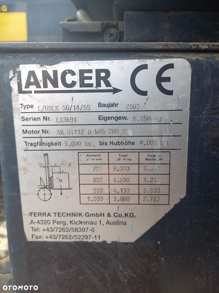 Linde lancer l/hslk 50/14/55 - 8