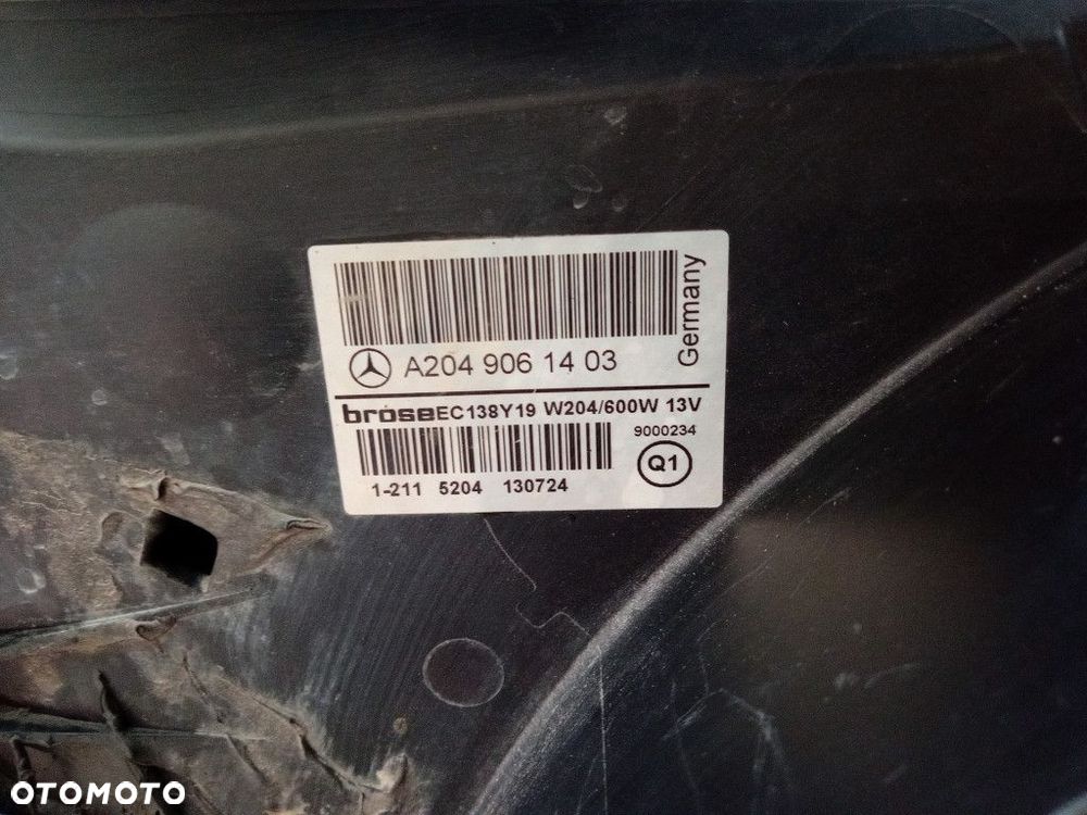 E KLASA W212 LIFT PAS PRZÓD ZDERZAK LAMPY KOMPLET - 14