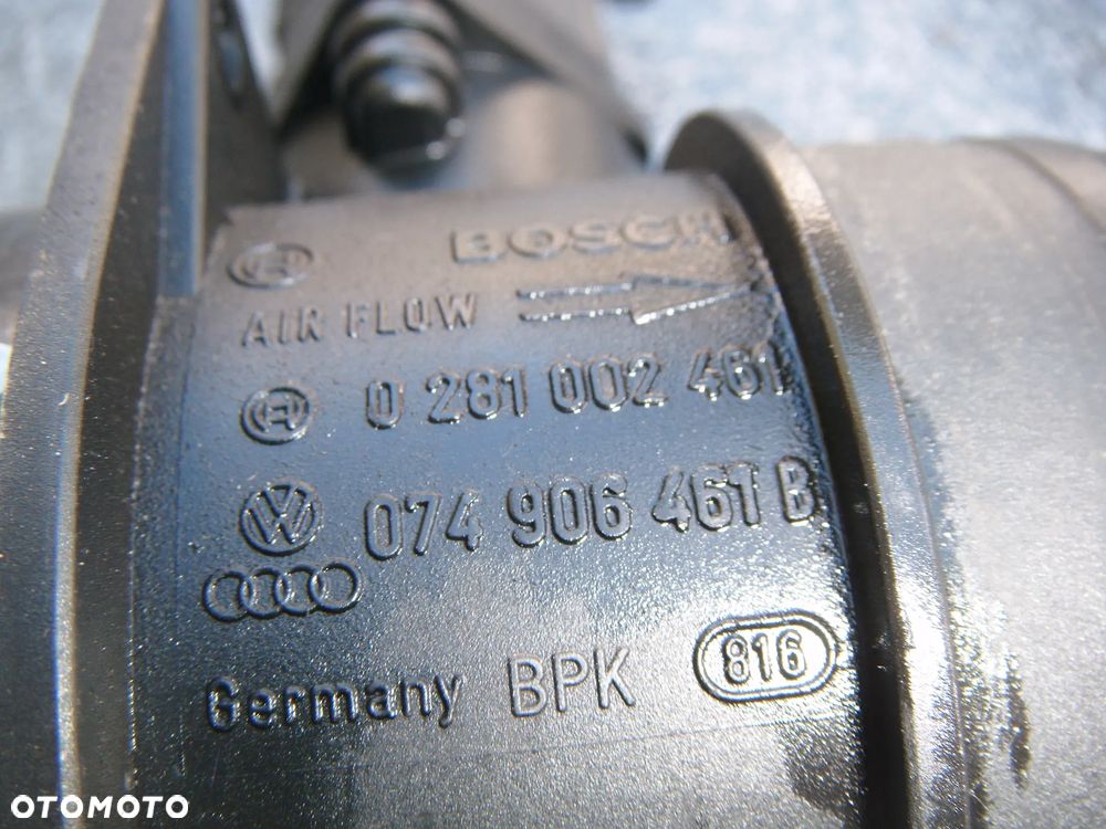 audi a3 8p 2.0 tdi przepływomierz 0281002461 - 2