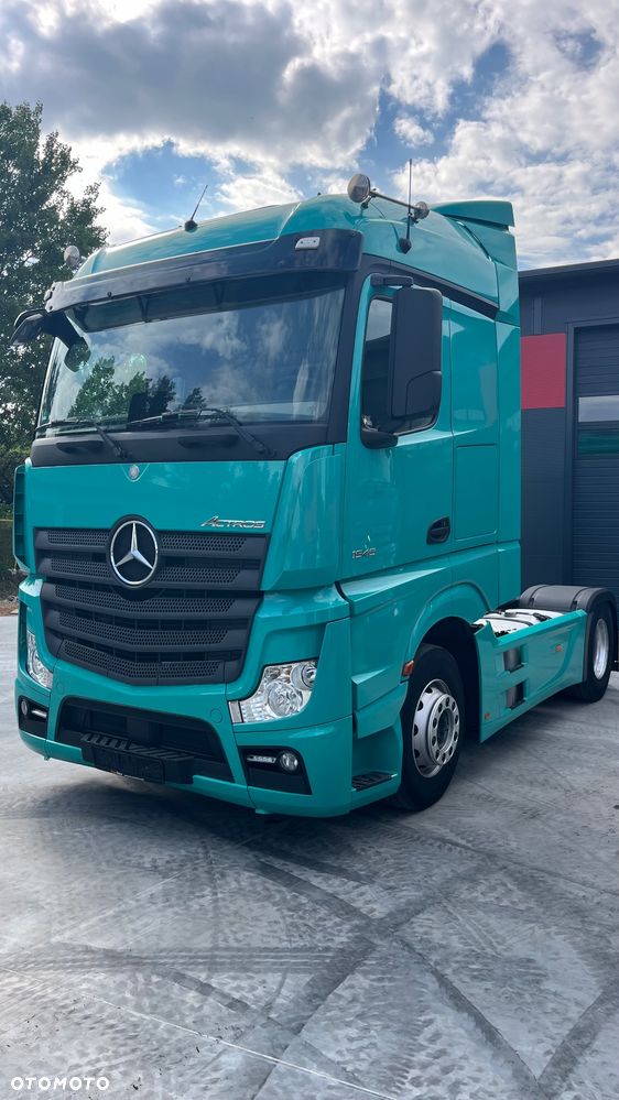 Mercedes-Benz Actros 1846 Hydraulika 6 Poduszek Standard Duża Kabina Osłony Między Osiowe Nowe Opony Top Stan Bogata Wersja (Man Daf Scania Volvo Renault ) - 6
