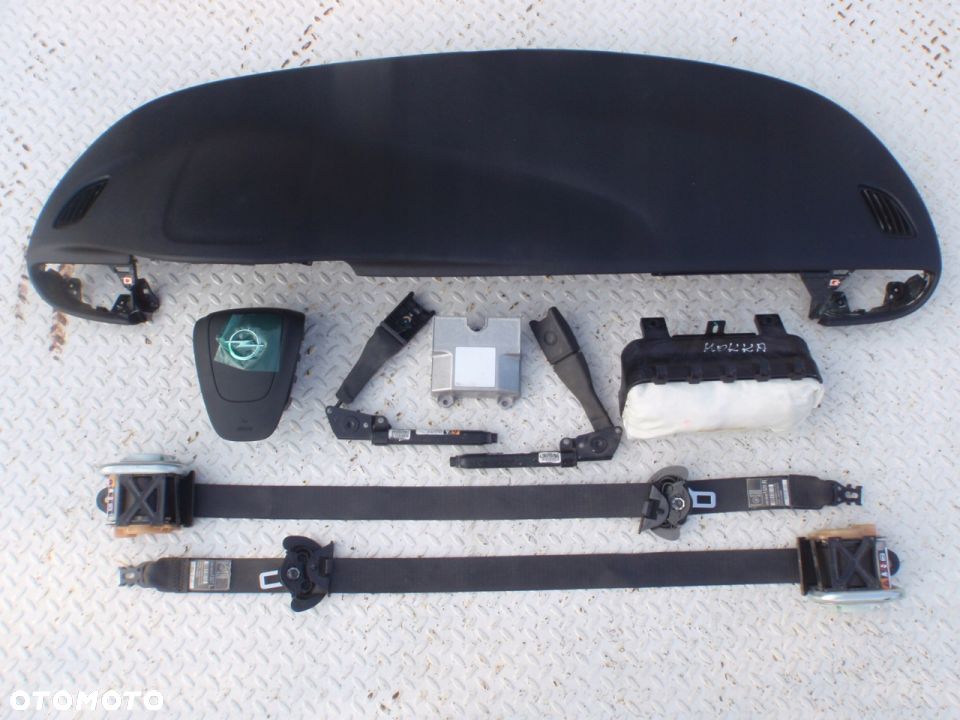 OPEL MOKKA X DESKA KONSOLA KOKPIT PULPIT AIRBAG - 3