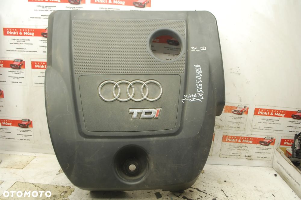 OSŁONA GÓRNA SILNIKA AUDI A3 8L 1.9 TDI 038103925AJ - 1