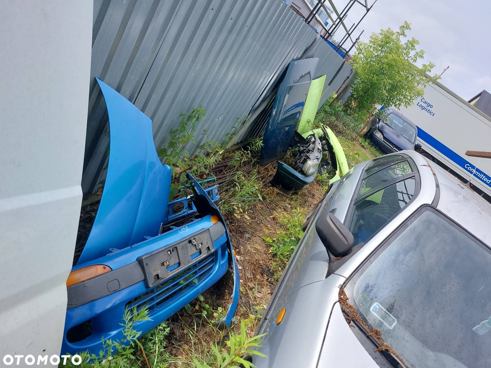 MASKA ZDERZAK BŁOTNIK DAEWOO MATIZ I NIEBIESKI - 13