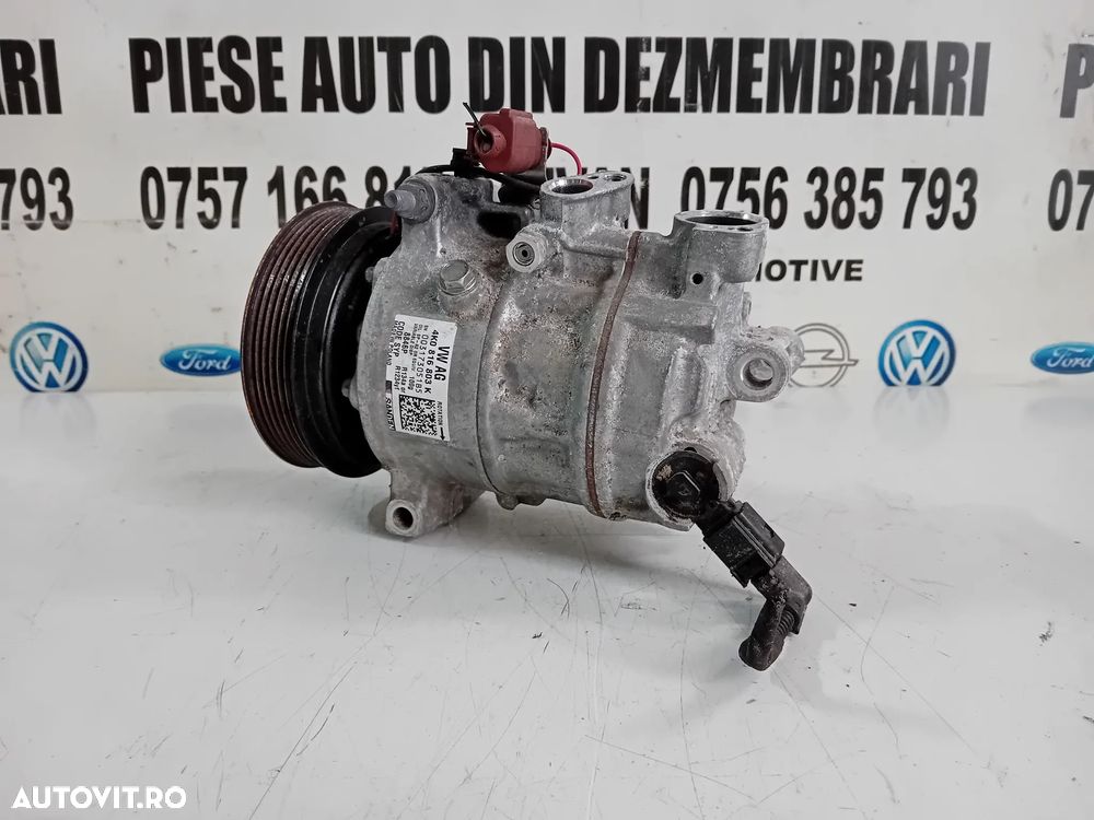 Compresor Clima AC Audi A6 4K C8 A5 A4 Q3 Q5 2.0 Tdi Motor DTP 2.0 Tdi Cod 4K0816803K - 5