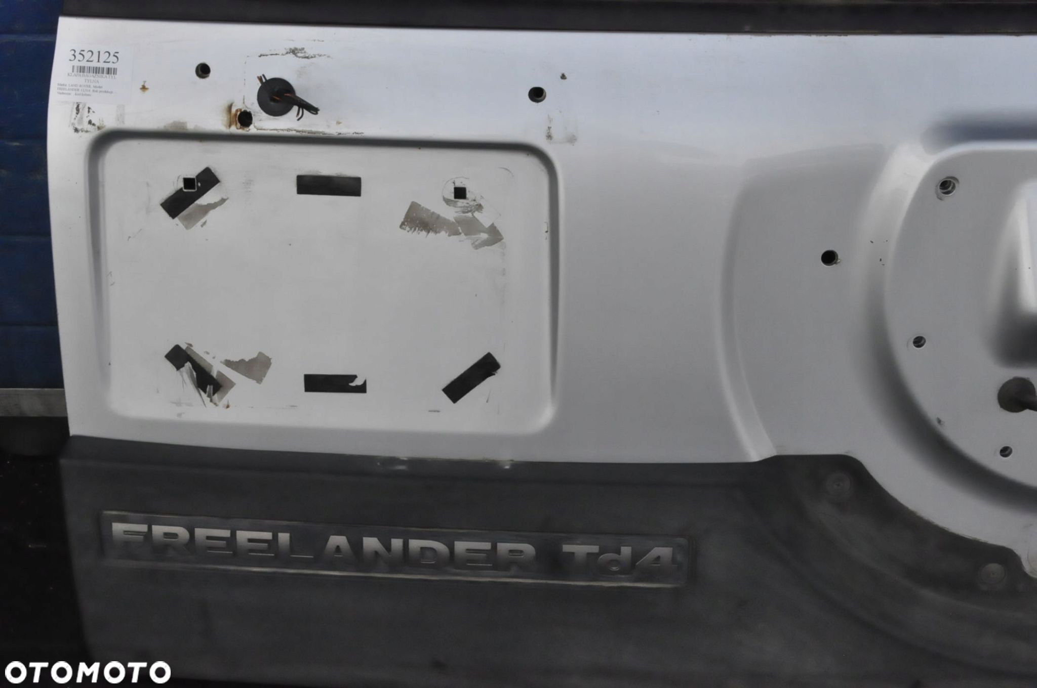 LAND ROVER FREELANDER L314 KLAPA BAGAŻNIKA TYŁ TYLNA - 2