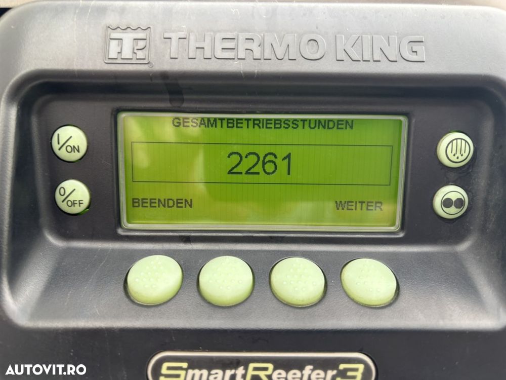 Krone Thermoking SLXi300, ore functionare 2261, lada paleti,factura externa - 23
