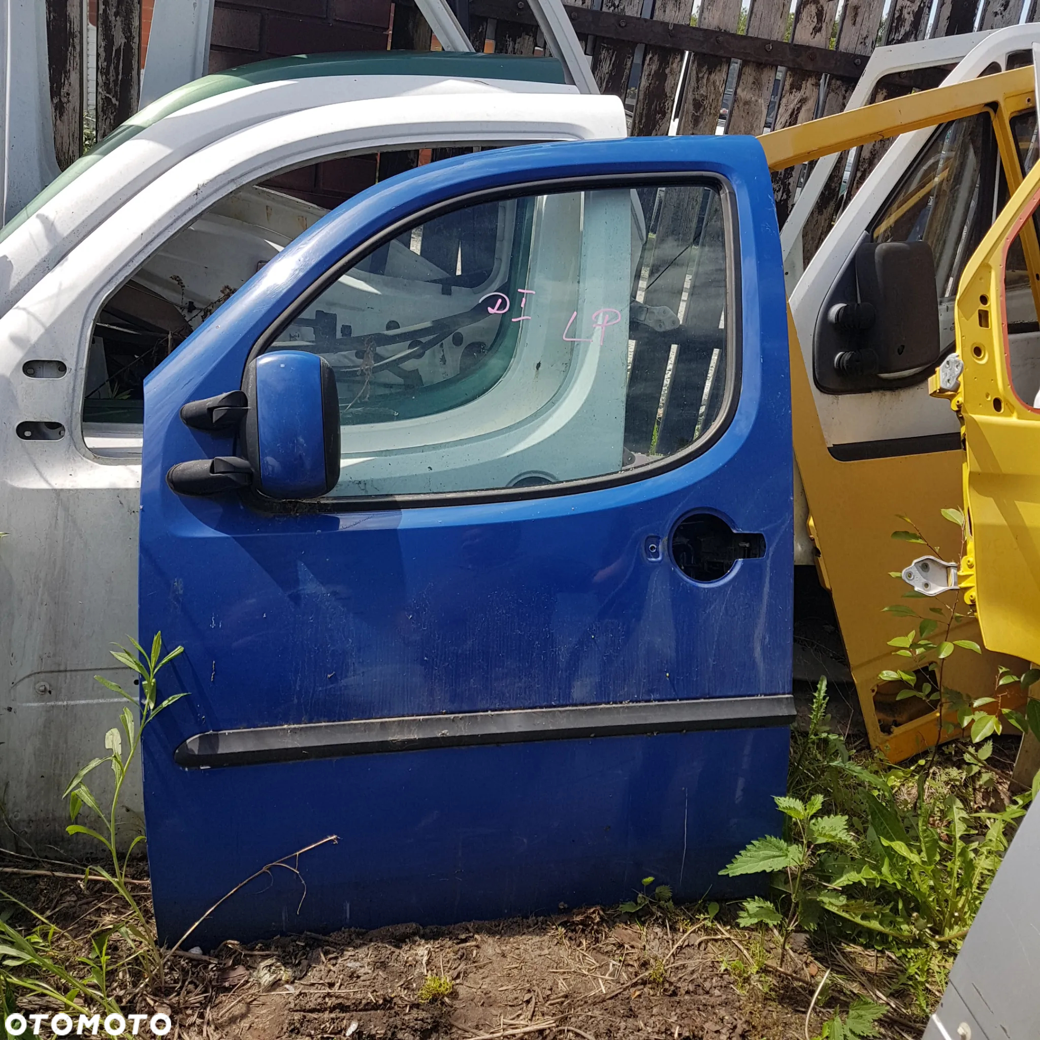 drzwi fiat doblo I doblo lift 01-08 r lewe prawe bez rdzy - 18