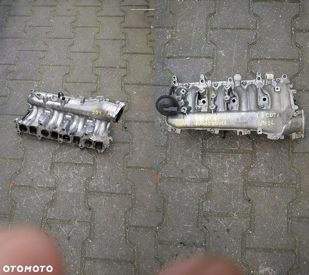 OPEL DAEWOO SAAB KOLEKTOR SSĄCY METALOWY ALUMINIUM - 38