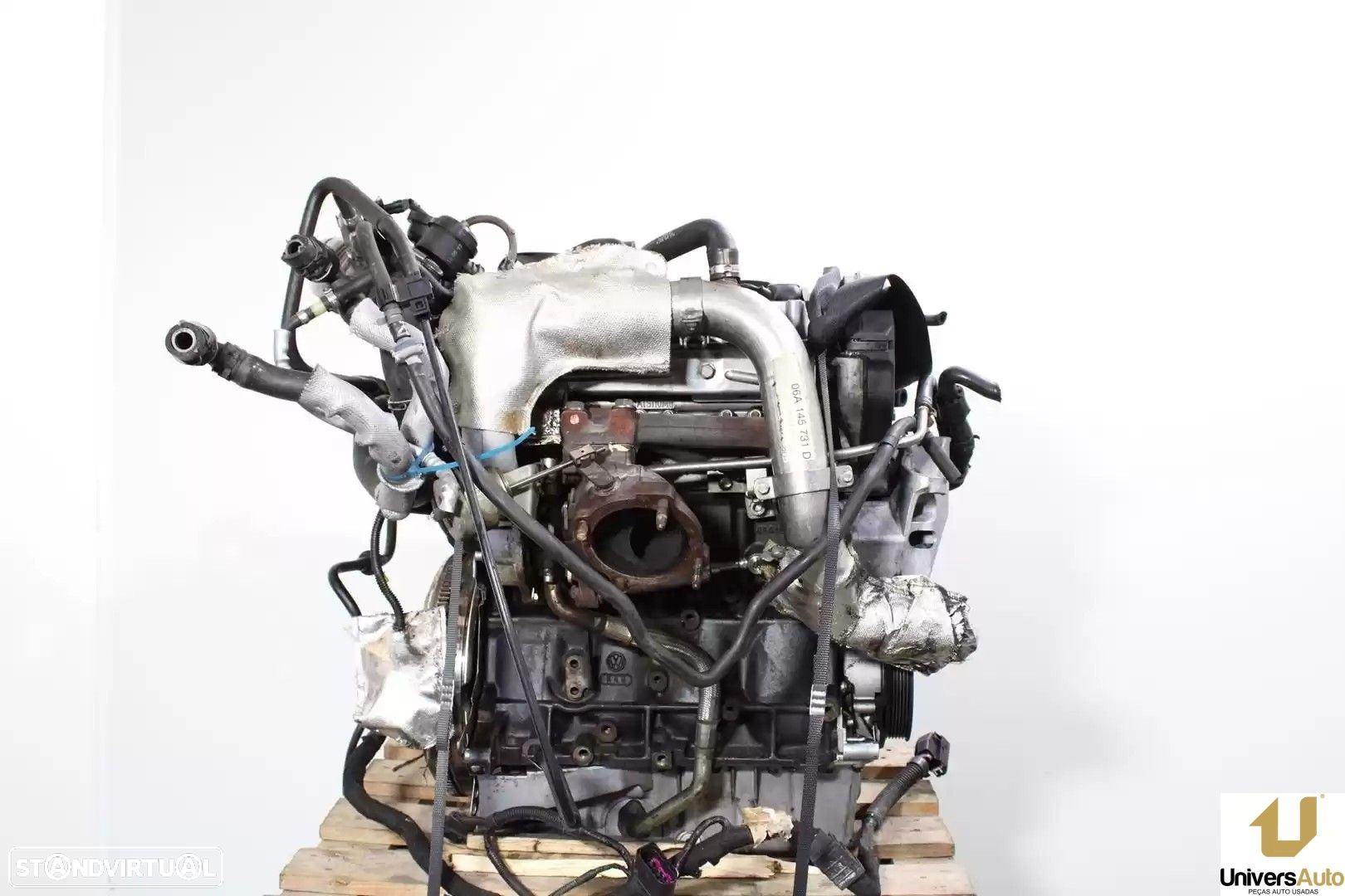MOTOR COMPLETO AUDI A3 1997 -AGU - 7