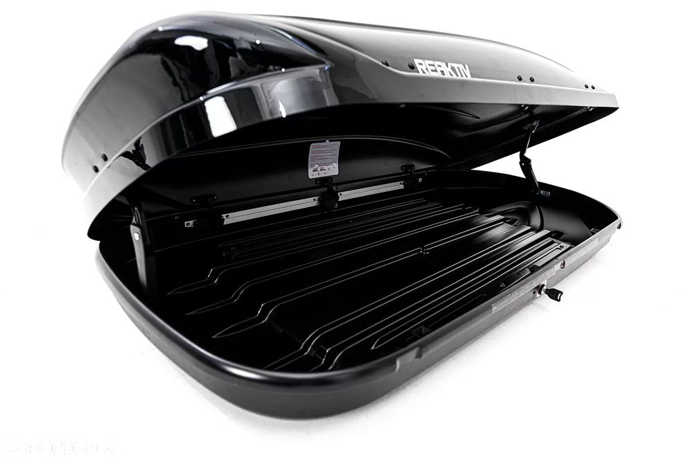 Box dachowy REAKTIV Torpeda 550l Czarny – Otwierany z 2 Stron - 3