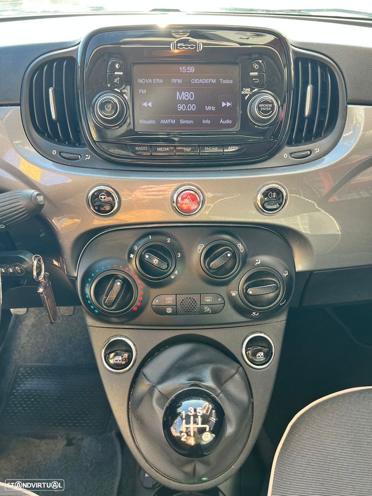 Fiat 500 1.2 Lounge S&S - 8