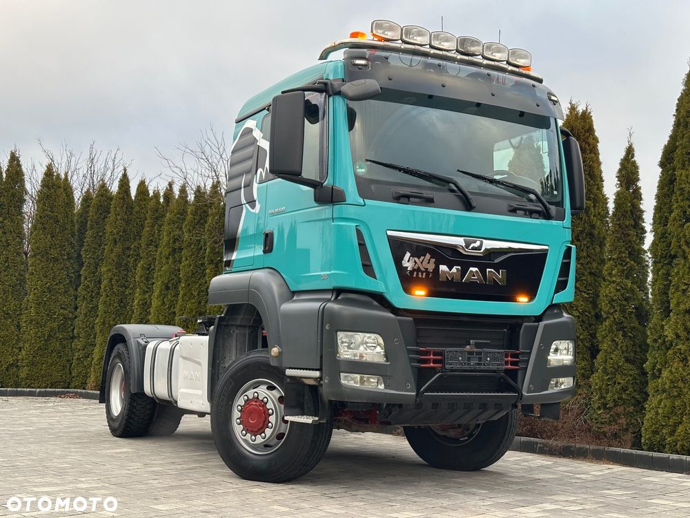 MAN / TGS / 18.510 / 4x4 / STAŁY NAPĘD + REDUKTOR  / ALLROAD / - 2