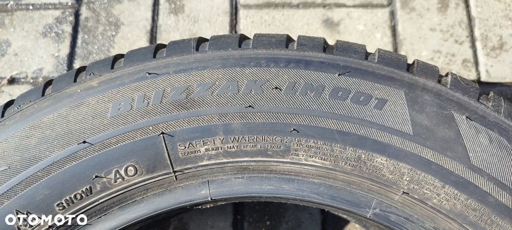 OPONY ZIMOWE 205/60R16 92H BRIDGESTONE BLIZZAK LM001 (3919) ZIMA 2 SZTUKI PARA - 5