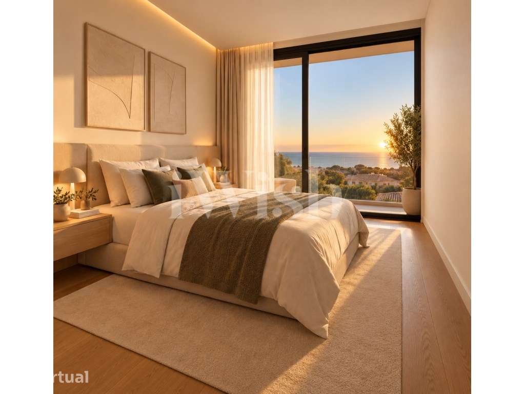 T1+1 com Vista Mar e Varanda de 12,5 m² | Canidelo - Grande imagem: 5/6