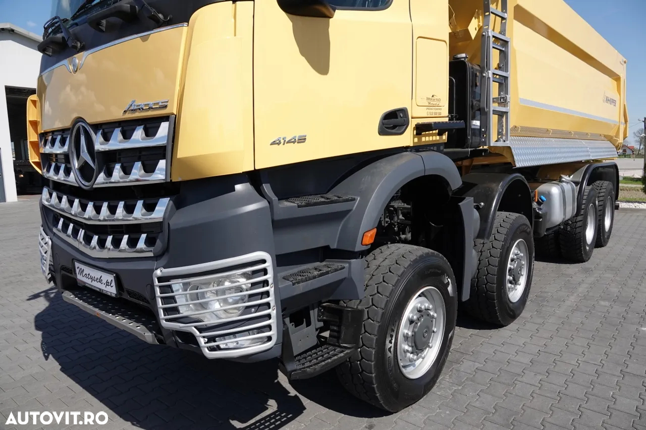 Mercedes-Benz AROCS 4145 / 8x8 / TIPPER SPATE / KH KIPPER / EURO 6 - 12