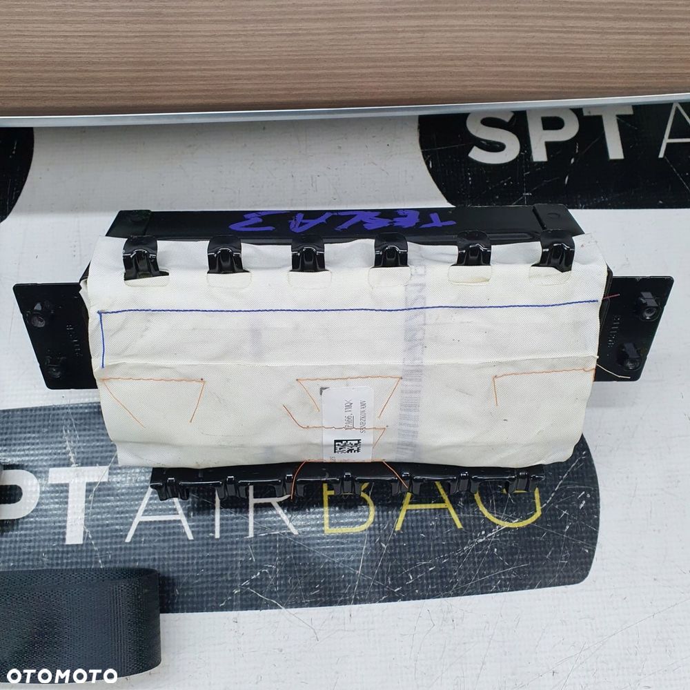 TESLA III 3 DESKA ROZDZIELCZA KONSOLA KOKPIT PULPIT PODUSZKI AIRBAG AIR BAG PASY KIT SET - 5
