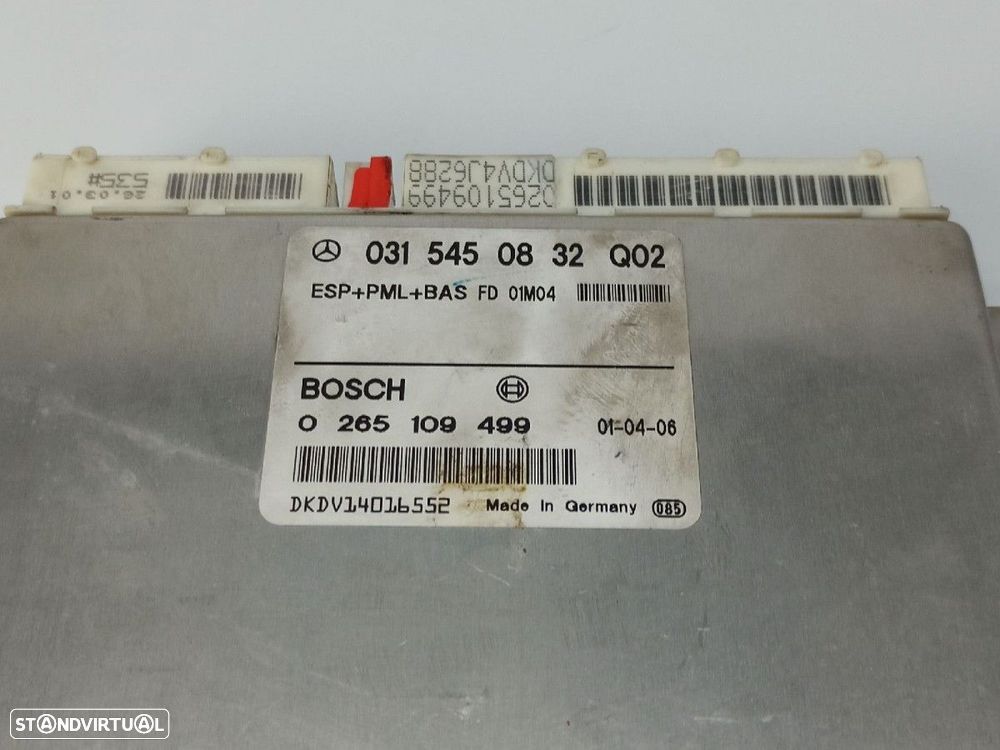 CENTRALINA ASR MERCEDES CLASE E (W210) FAMILIAR 320 T CDI (210.226) - 4