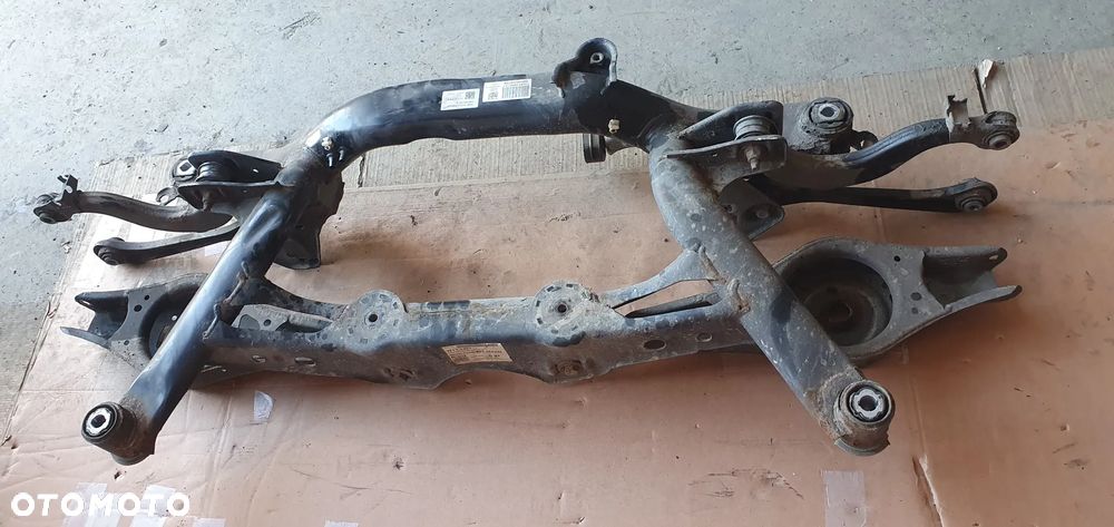 Wózek sanki belka zawieszenia tył VW Tiguan I Lift 2.0 TDI 4x4 5N0500005 5N0505235AF - 7