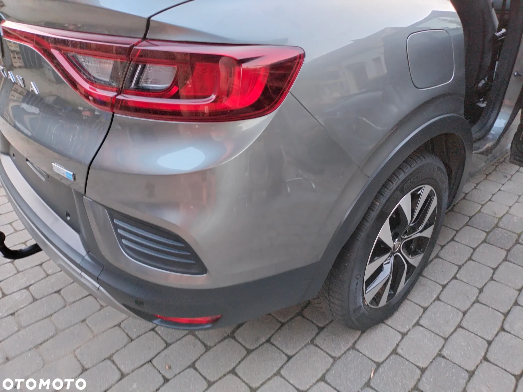 RENAULT ARKANA 2022 ROK 1,6 E-TECH CAŁY TYŁ ĆWIARTKA PAS WANNA ZDERZAK  KLAPA LAMPY TEKAD - 4