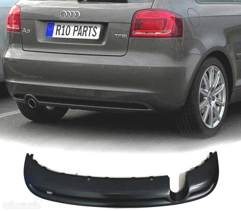 DIFUSOR AUDI A3 8P 08-12 LOOK S LINE - 1
