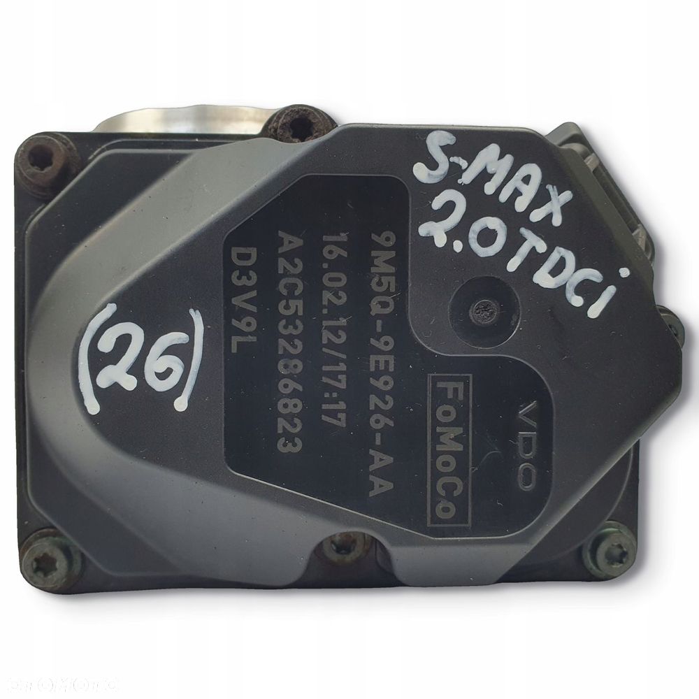 PRZEPUSTNICA Ford Kuga S-max 2.0 TDCI 9M5Q-9E926-AA A2C53286823 - 2