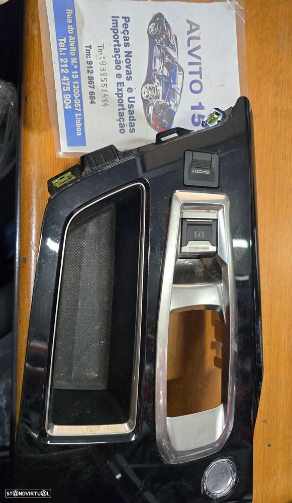 Moldura  da consola central das mudanças  Peugeot 3008 - 5008 - 1