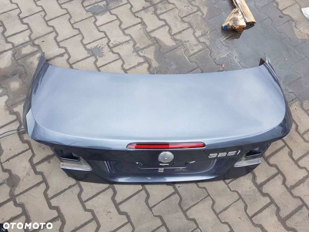 BMW 3 E93 CABRIO 06-09r KLAPA BAGAŻNIKA TYŁ TYLNA A22 SPARKLING GRAPHITE - 2