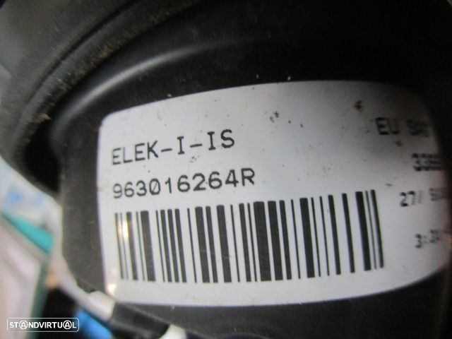 Espelho 963016264R RENAULT CLIO 4 FASE 1 2016 1.5DCI 75CV 5P BRANCO DRT ELETRICO 9 PINOS Vidro Partido - 5