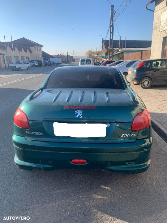 Dezmembrez Peugeot 206CC, 1.6 benzina, anul 2004 - 4