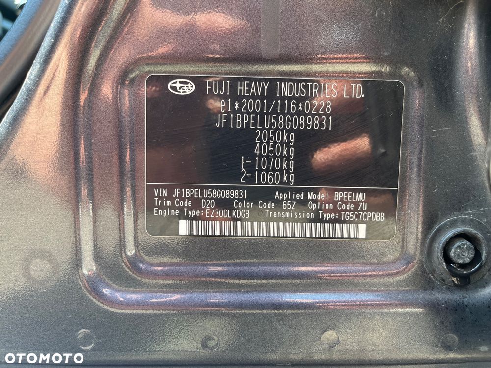 Subaru Legacy 3.0 H6 Spec B - 13