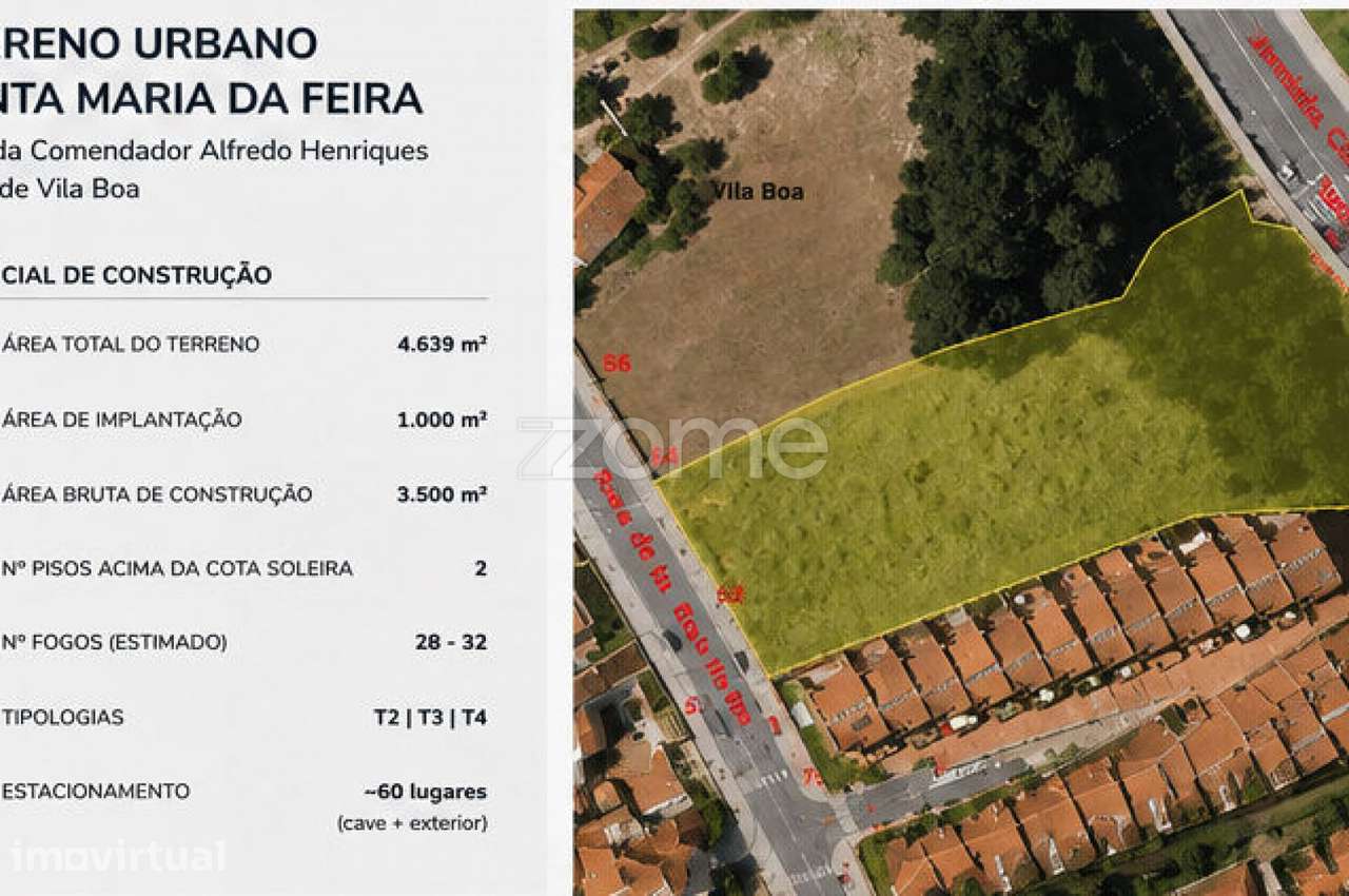 Terreno Urbano no centro de Santa Maria da Feira - Grande imagem: 3/23