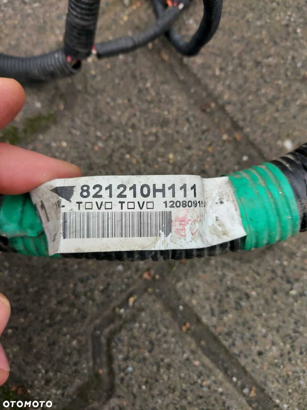 WIĄZKA INSTALACJA SILNIKA C1 AYGO 1.0 821210H - 2