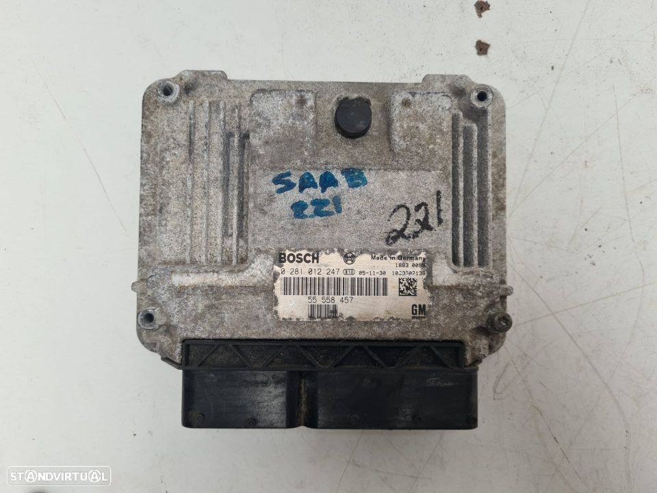 SAAB 93 1.9 TID 2004 | CENTRALINA - BOSCH | Ref: 55 558 457 - 0 281 012 247; - 2