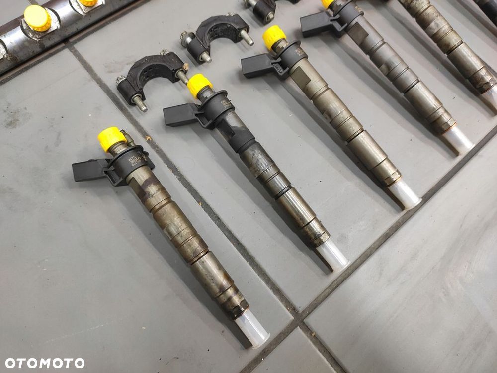 BMW 3.0D N57 F01 F10 ZESTAW WTRYSKOWY WTRYSKIWACZE LISTWA POMPA KPL OE ORYG - 2