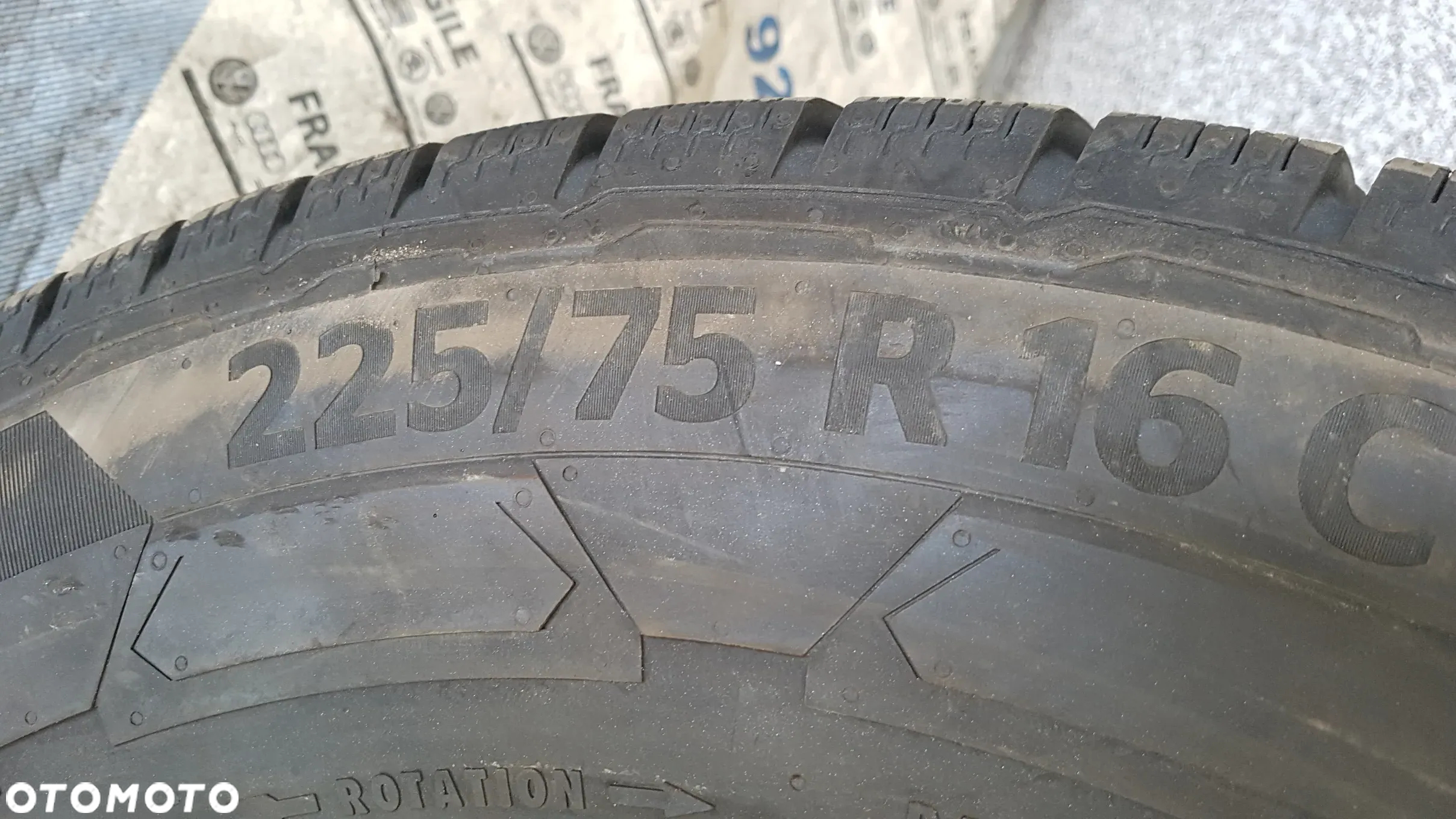 CONTINENTAL VANCO CONTACT WINTER  225/75R16C   225/75/16C - 13