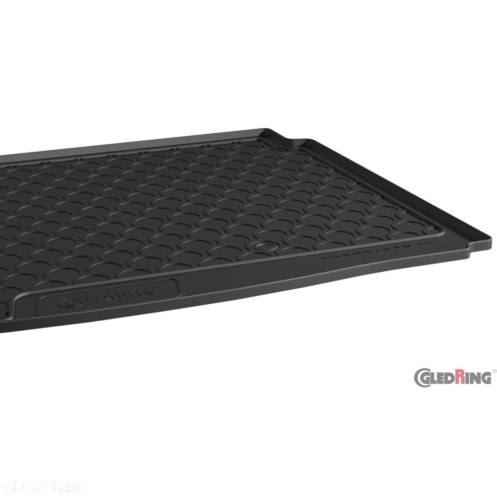 Tavita portbagaj Renault Megane 4 Hatchback, 02.2016- prezent, ptr model cu 5 locuri din cauciuc Rubbasol, marca Gledring - 2