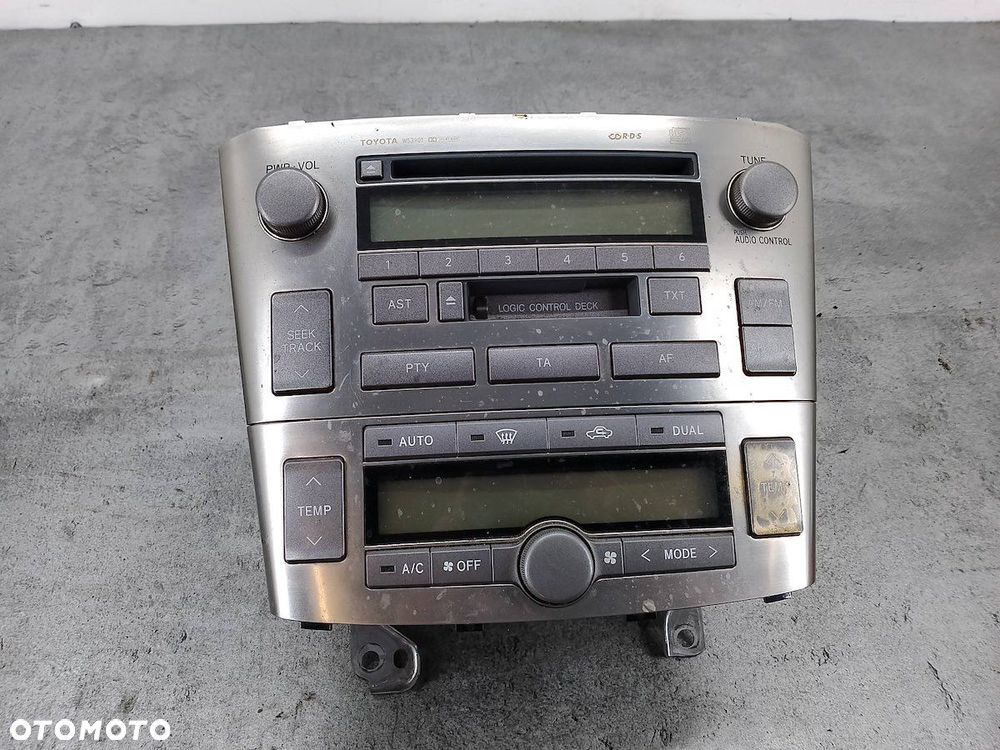 RADIO  TOYOTA AVENSIS II T25 86120-0580  55902-05050-F - 1