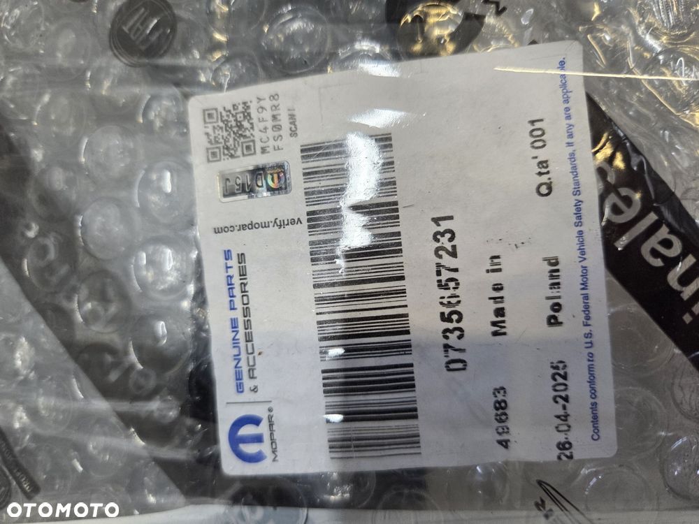 ZDERZAK PRZEDNI FIAT 500 LIFT 2015 - 0735657231 NOWY ORYGINAŁ - 11