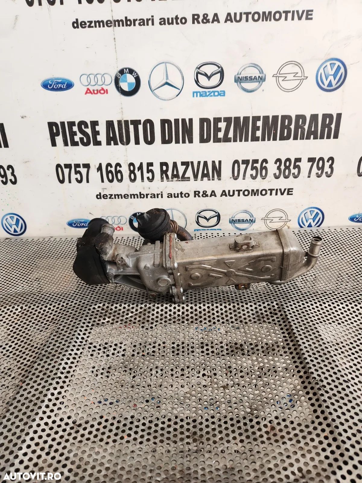 Racitor Gaze Egr Supapa Valva Egr Vw Seat Skoda 1.6 Tdi Motor CAY Cod 03LAT Golf 6 Passat B7 Touran - 1