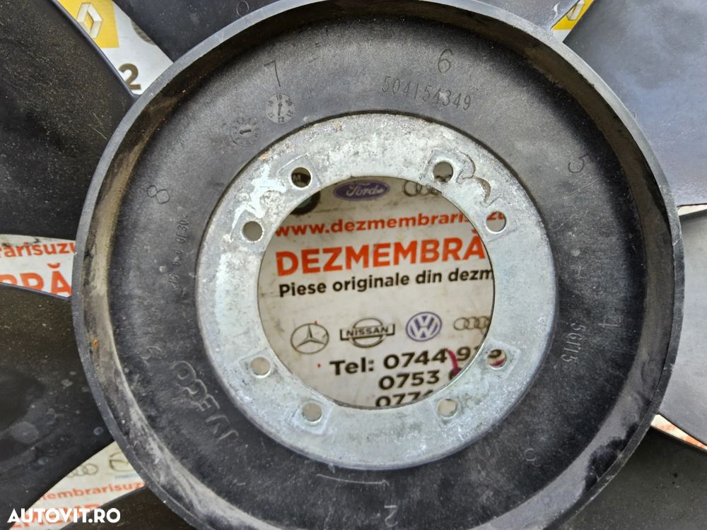 Paleta ventilator Iveco Daily 2.3 cod 504154349 euro 3 euro 5 euro 6 - 3