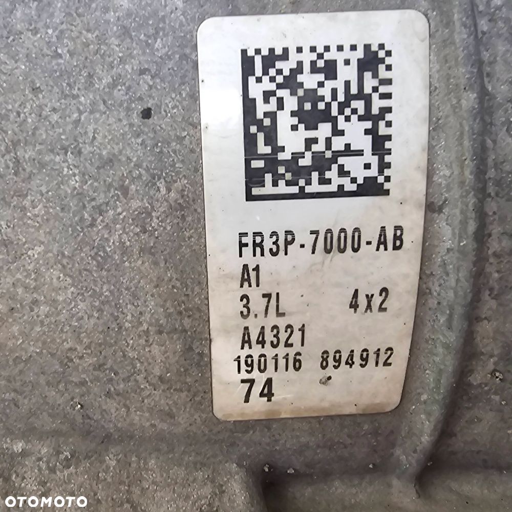 RFFR3P-7006-BB Ford Mustang VI 3.7 B 2016 Automatyczna skrzynia biegów - 3