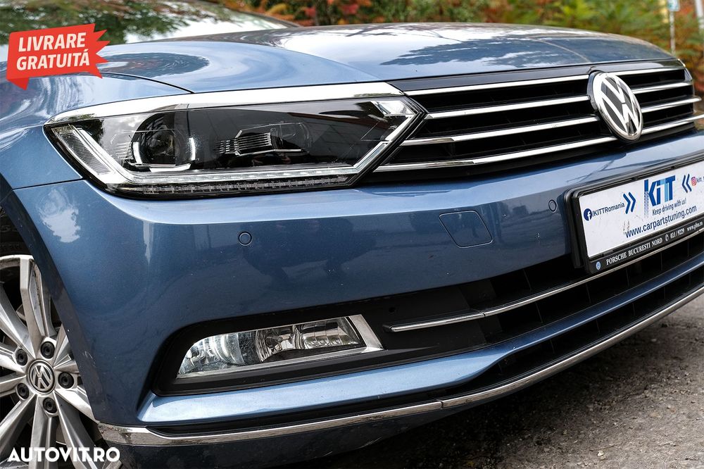 Faruri Full LED Dinamic VW Passat B8 3G (2014-2019) Matrix Look- livrare gratuita - 19