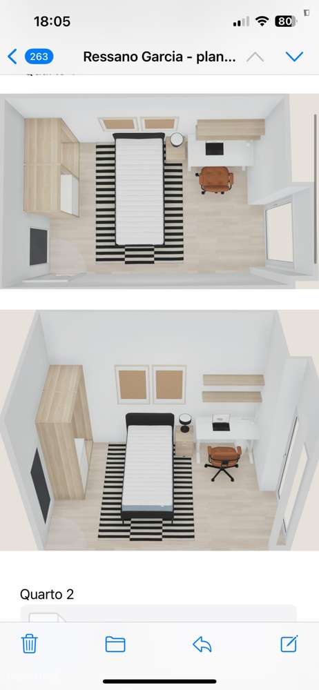 Quarto - localizado em São Sebastião Lisbon - Grande imagem: 4/14