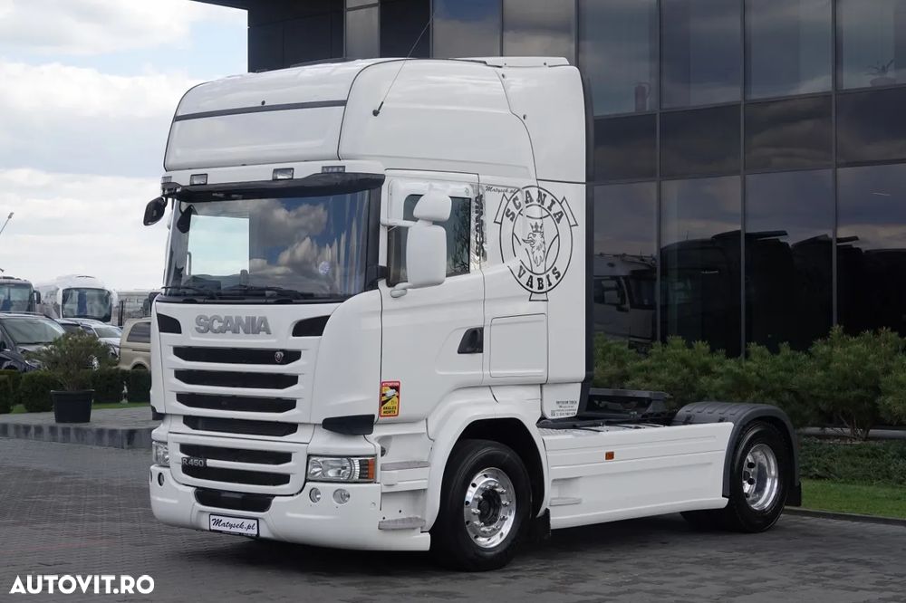Scania R 450 / RETARDER / TOPLINE / FULL AIRMATIC / JANTE DIN ALIAJ / EURO 6 / - 5