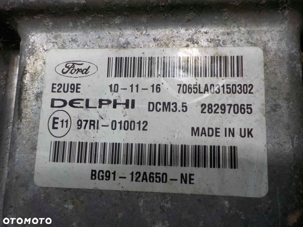 FORD S-MAX I LIFT 2.0 TDCI 10r sterownik komputer silnika BG91-12A650-NE - 4